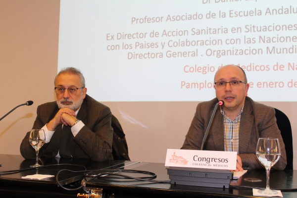 Desafíos de la Gobernanza Mundial en Salud, conferencia de Daniel López-Acuña en el Colegio de Médicos.