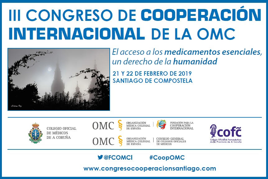Responsables de Cooperación de Colegios de Médicos y Sociedades Científicas se reúnen en Santiago de Compostela.