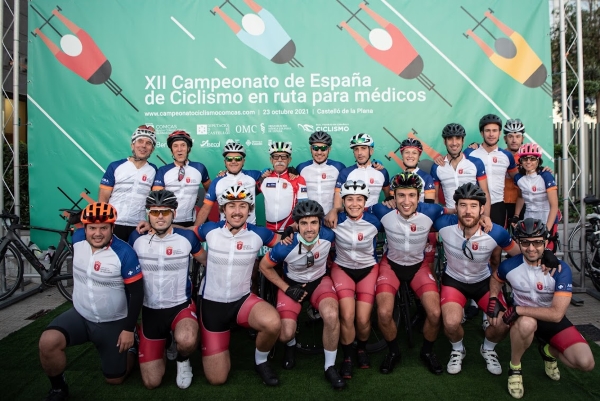 Izarbe Jiménez, tercera en el XII Campeonato de España de Ciclismo en Ruta para Médicos.
