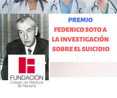 Convocado el II Premio Federico Soto a la investigación del suicidio en Navarra.