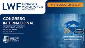 LONGEVITY WORLD FORUM ALICANTE. 17 Y 18 DE OCTUBRE 2024.