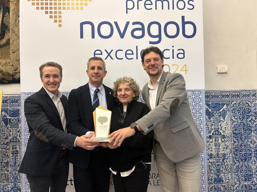 EL PROYECTO “ACERCAR” DE COLEGIO DE MÉDICOS Y ADACEN, GALARDONADO EN LOS PREMIOS NOVAGOB EXCELENCIA 2024.