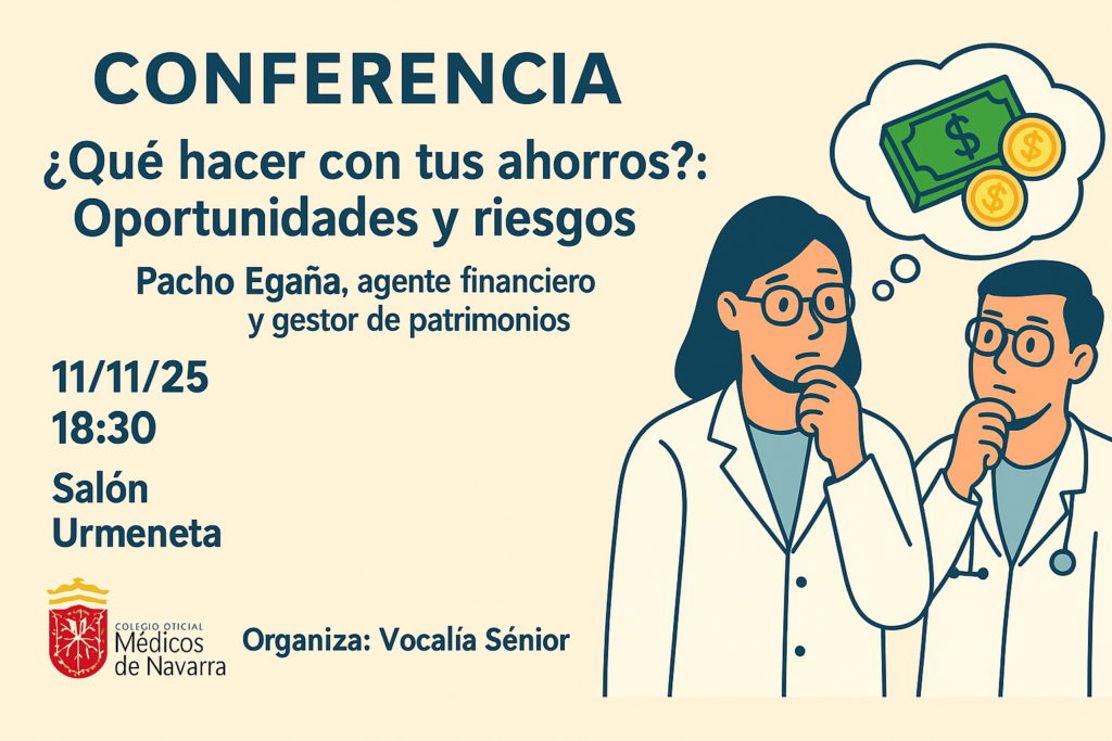 CONFERENCIA ¿QUÉ HACER CON TUS AHORROS? OPORTUNIDADES Y RIESGOS, CON PACHO EGAÑA.