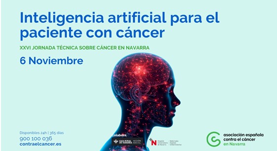 XXVI JORNADA TÉCNICA: “INTELIGENCIA ARTIFICIAL Y CÁNCER: INVESTIGACIÓN, DIAGNÓSTICO Y ÉTICA”.