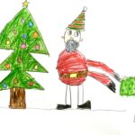 Dibujos Navidad 25 - 6 años